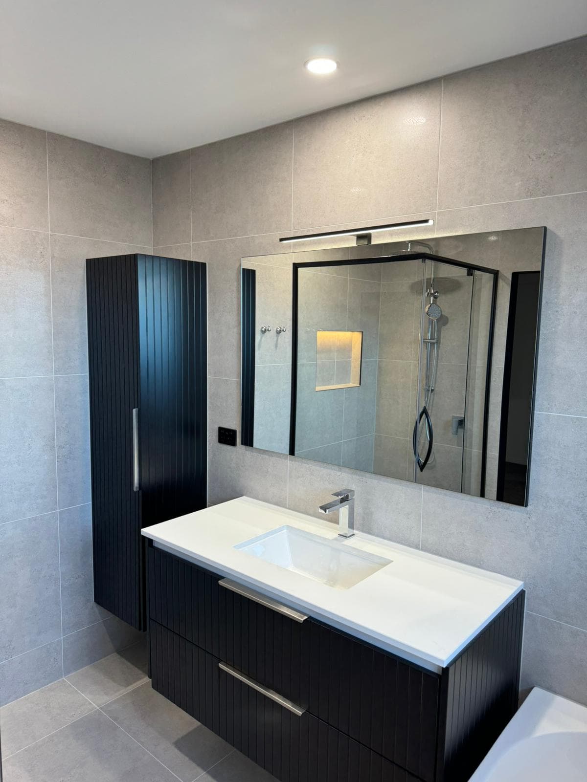 Bathroom Downlight Install